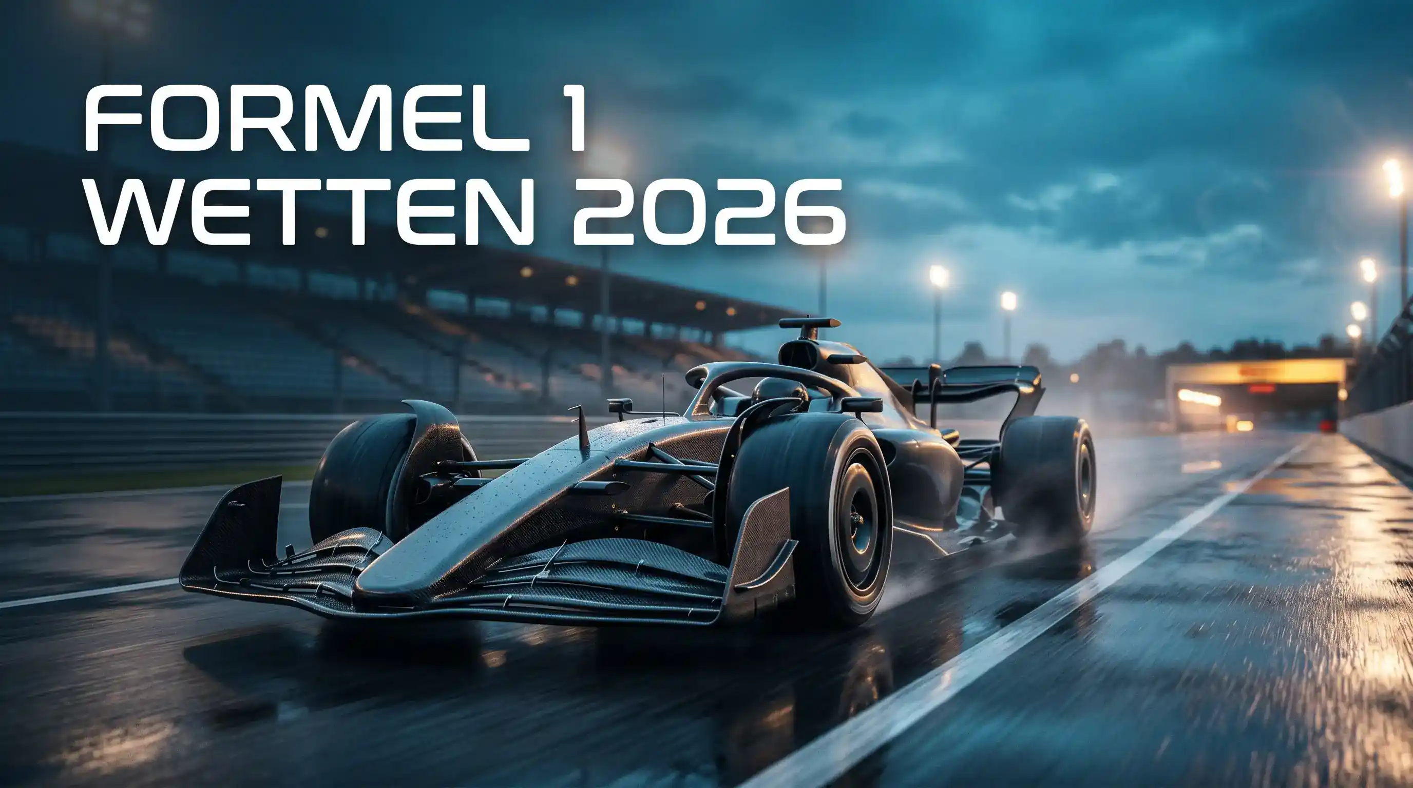 Formel-1-Daten-Cockpit mit Quotenanzeige zur Saison 2026